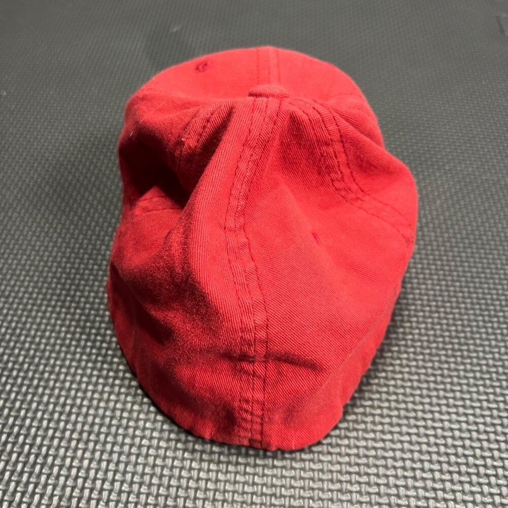 Lone Pine Country Club Red Flexfit Fitted Baseball Cap L/XL Cotton Blend Vietnam - Picture 3 of 5